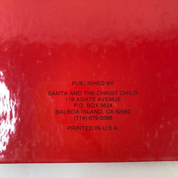 Santa & The Christ Child Hardcover Book By Nicholas Bakewell Christmas Story - Picture 3 of 6